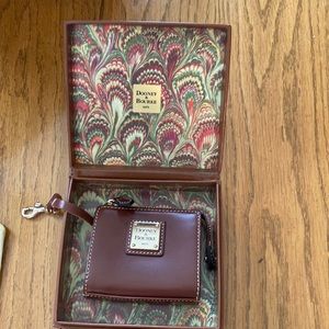 Dooney & Bourke Brown Leather Wallet